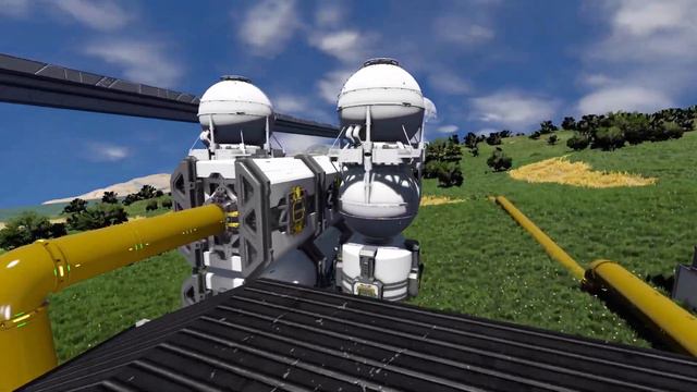 Making A Hover Bike! Space Engineers Time Lapse Series: Space Elevator Again - EP9 смотреть онлайн