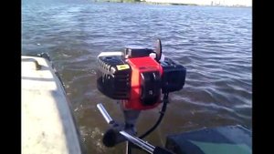 China outboard 3.5hp 2-stroke. Китайский лодочный мотор 3.5л.с. 2-тактный.