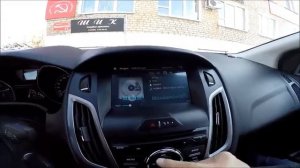 Ford Focus 3 замена штатной магнитолы и установка камеры заднего вида
