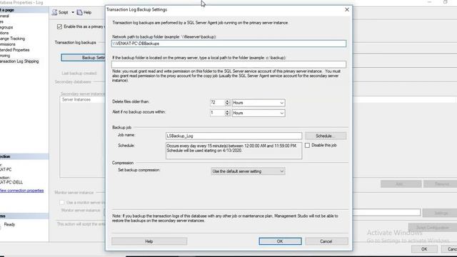 Log shipping in SQL Server |Sql log shipping Configuration |sql disaster recovery | SQL DBA Tutoria