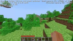 [1] [a1.0.0] Играем в Старый Minecraft - Первая Альфа, Первый Мир