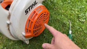 Stihl Laubsauger SH56 / SH86: Umbau von Saugen und Häckseln auf Pusten und Blasen