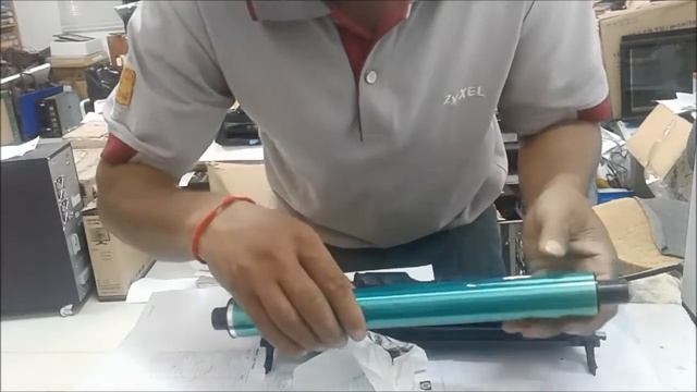 HP LaserJet Pro CP1025nw Color Printer fix print quality not good смотреть онлайн