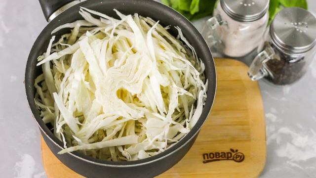 Тушеная капуста как в советской столовой
