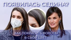 КАК ПОКРАСИТЬ СЕДИНУ В СВОЙ ЦВЕТ?