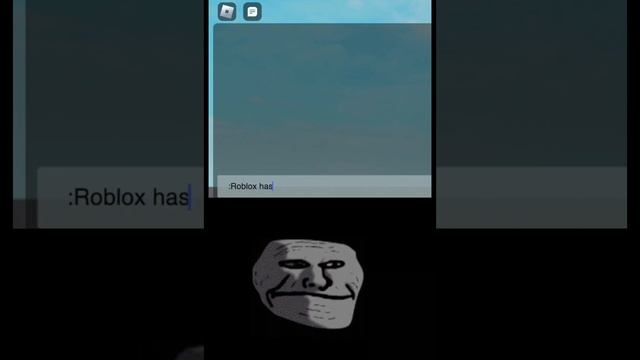 Roblox has joined the game #roblox #shorts #trollface