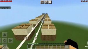 Стеклянный мост в Майнкрафт