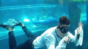 Китай.Хайнань.Аквапарк Атлантис.Санья.Aquapark Atlantis.Sanya.Wanting Qu-You Exist In My Song