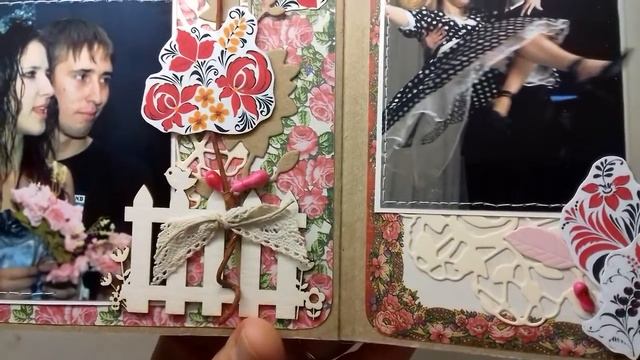 Скрапбукинг. Обзор мини-альбом 15х15 смотреть онлайн