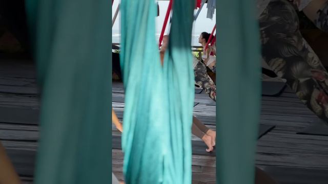 Aerial Yoga at Udara Bali