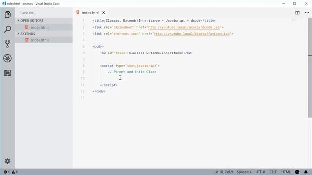 JavaScript Classes Tutorial