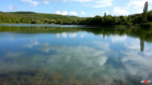 Вода в Крыму есть! Озеро в селе Грушевка