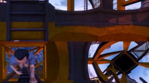 (360°) Climbing the Tallest Crane in 360° View - A GTA V VR Experience