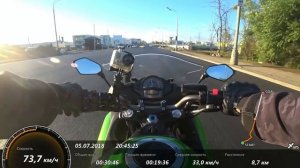 Kawasaki ER6F 2013. Приобретение, перегон мотоцикла,мнение