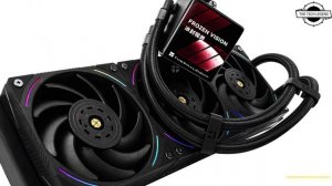 Thermalright Frozen Vision 360 BLACK AIO Water Cooling Launched With IPS Display - All Details Here