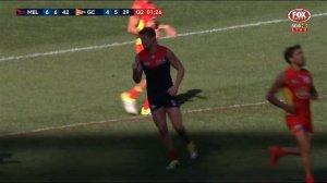 Desperate Dees create vandenBerg goal - AFL
