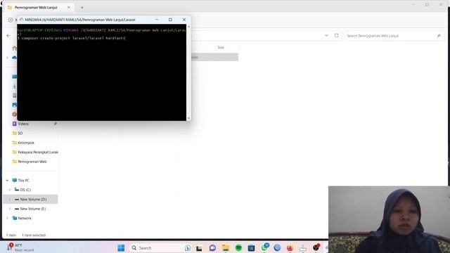 Menginstall Laravel Menggunakan Composer dan Git смотреть онлайн