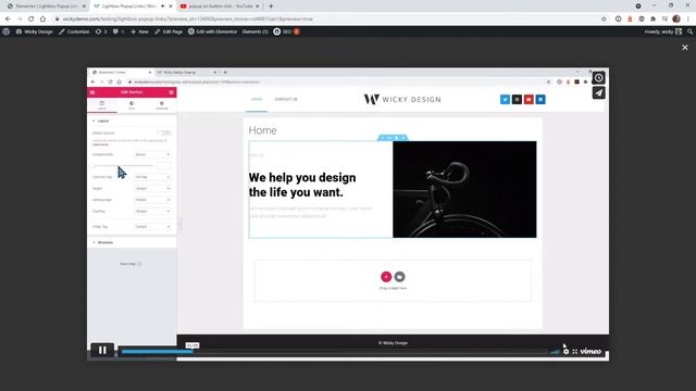 How To Add A Video Lightbox [Elementor Pro Tutorial] смотреть онлайн