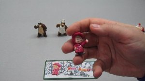 МАША И МЕДВЕДЬ -3 (2016) Киндер Сюрприз - серия "MASHA AND THE BEAR - 3" из Kinder Surprise