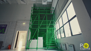 Вышка лаерного типа для диджеев и видеооператоров Центра содействия развитию молодежи