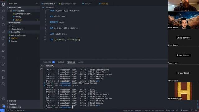 W14D4: Dockerized Flask API on AWS EC2 смотреть онлайн