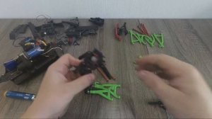 Traxxas E-Revo VXL 1/16 ремонт, полная разборка и сборка.