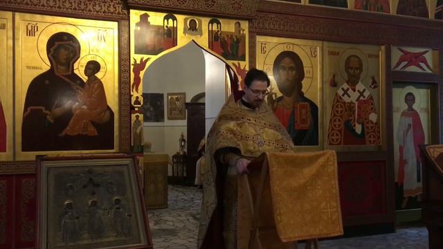 01.01.2023 Проповедь о. Сергия Черемисина в неделю перед Рождеством Христовым. смотреть онлайн