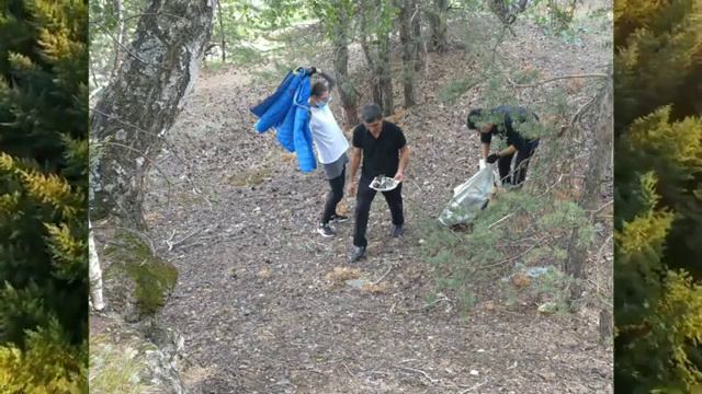 Волонтеры села Балкашино очистили лес от мусора. смотреть онлайн