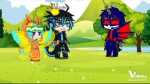 Годзилла в gacha club часть 4: Гайган