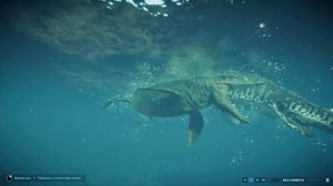 Jurassic World Evolution 2 бои динозавров-мозазавр VS тилозавр