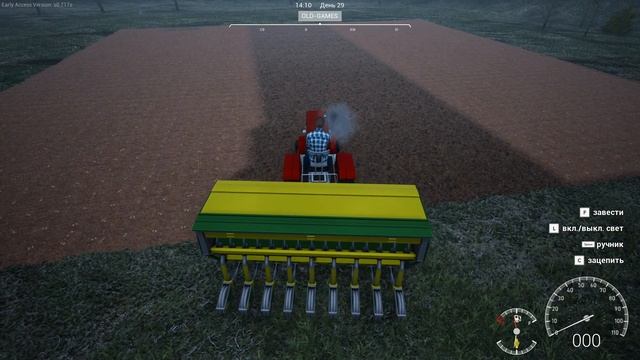 ОБНОВЛЕНИЕ - ФЕРМЕРСТВО - КУПИЛ КОМБАЙН  - СОБИРАЕМ ПЕРВЫЙ УРОЖАЙ ( Ranch Simulator #38 )