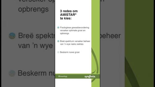 Syngenta - Amistar Technology