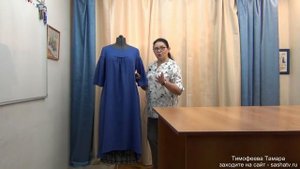 льняное летнее платье, моделирование,  крой и пошив своими руками - автор уроков Тимофеева Тамара