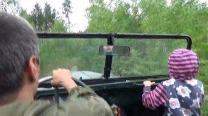 Поездка за грибами на Газ-67.