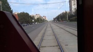 61-й по Луначарского, и вы помните 5425? Трамвай в Петербурге 6-**: ЛМ-68М2 б.5425 по №61 (25.07.16