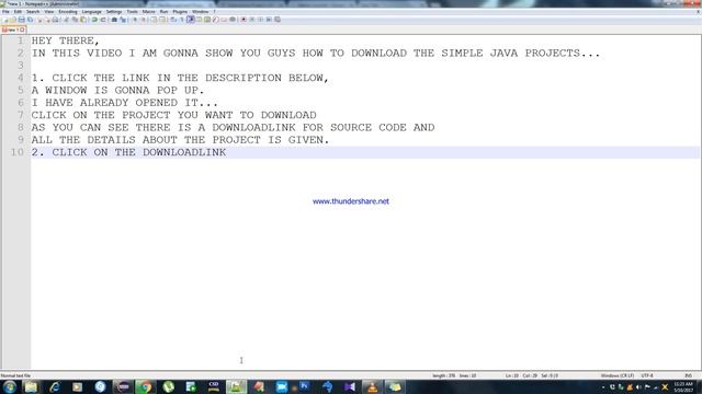 3 Simple steps on How to download JAVA PROJECT смотреть онлайн