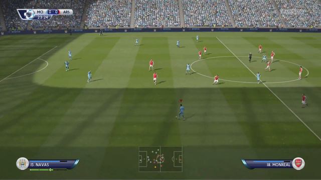 FIFA 15 - Manchester City vs. Arsenal @ Etihad Stadium (1st Half)