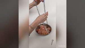 Гималайская соль для бани и сауны. Чаша подвес. Испаритель. Ароматизатор