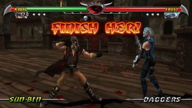 Mortal Kombat Unchained [PSP] - Kabal Fatalities смотреть онлайн