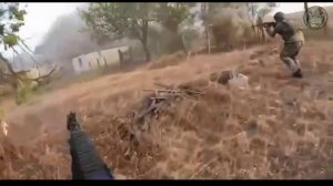🔴Наши штурмуют пункт дислокации украинских боевиков захват и уничтожение в ближнем бою🔴✌🇷🇺✌