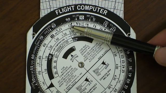 E6B Flight Computer: Oil Conversion - US Gallons to lbs смотреть онлайн