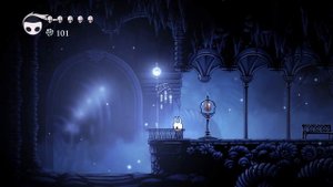 Hollow Knight прохождение (Вокзал рогачей и накапливаем валюту.)