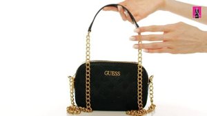 3568722 Видеообзор I Женская сумка через плечо GUESS GEVA CROSSBODY