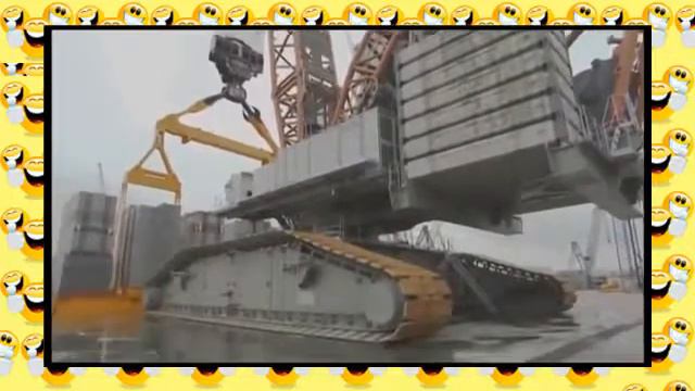 Вот это да!!! Этот кран    самая большая гусеничная машина в мире! Очевидное невероятное