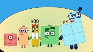 Numberblocks Band 100 to 500 with weird 400