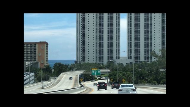 Майами и окрестности. Красивые виды на Атлантический океан и заливы. Флорида США. смотреть онлайн