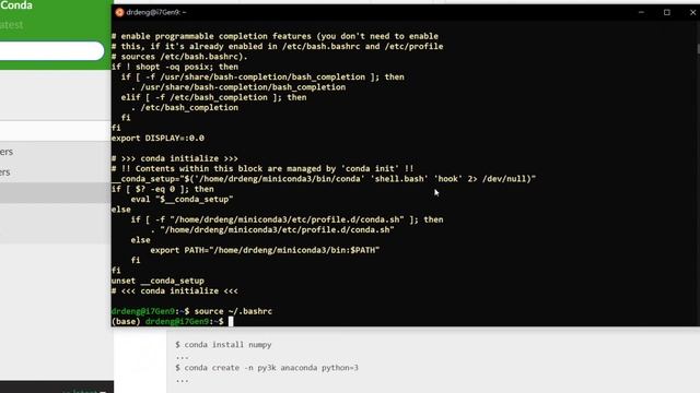 WSL安裝Miniconda, Jupyter notebook與測試Python3 смотреть онлайн