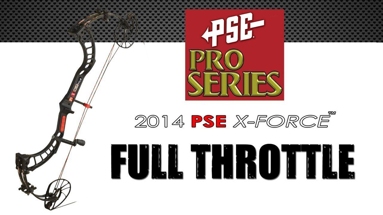 PSE FULL THROTTLE. Самый мощный блочный лук в руках девушки!
