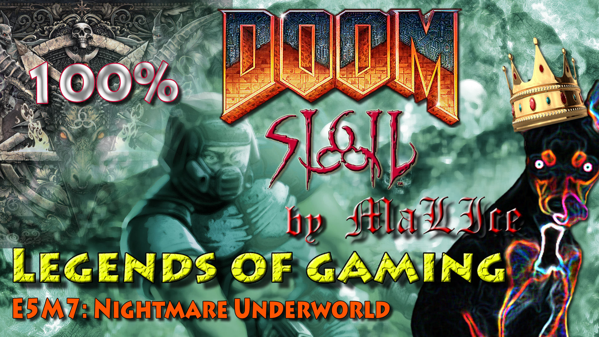Doom Ultimate (100%) - E5M7: Nightmare Underworld