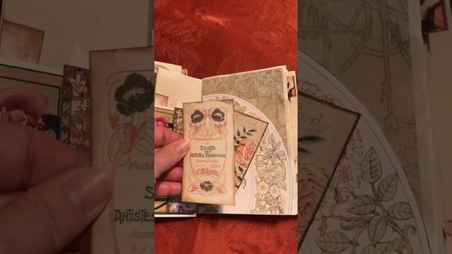 Art Nouveau Junk Journal смотреть онлайн